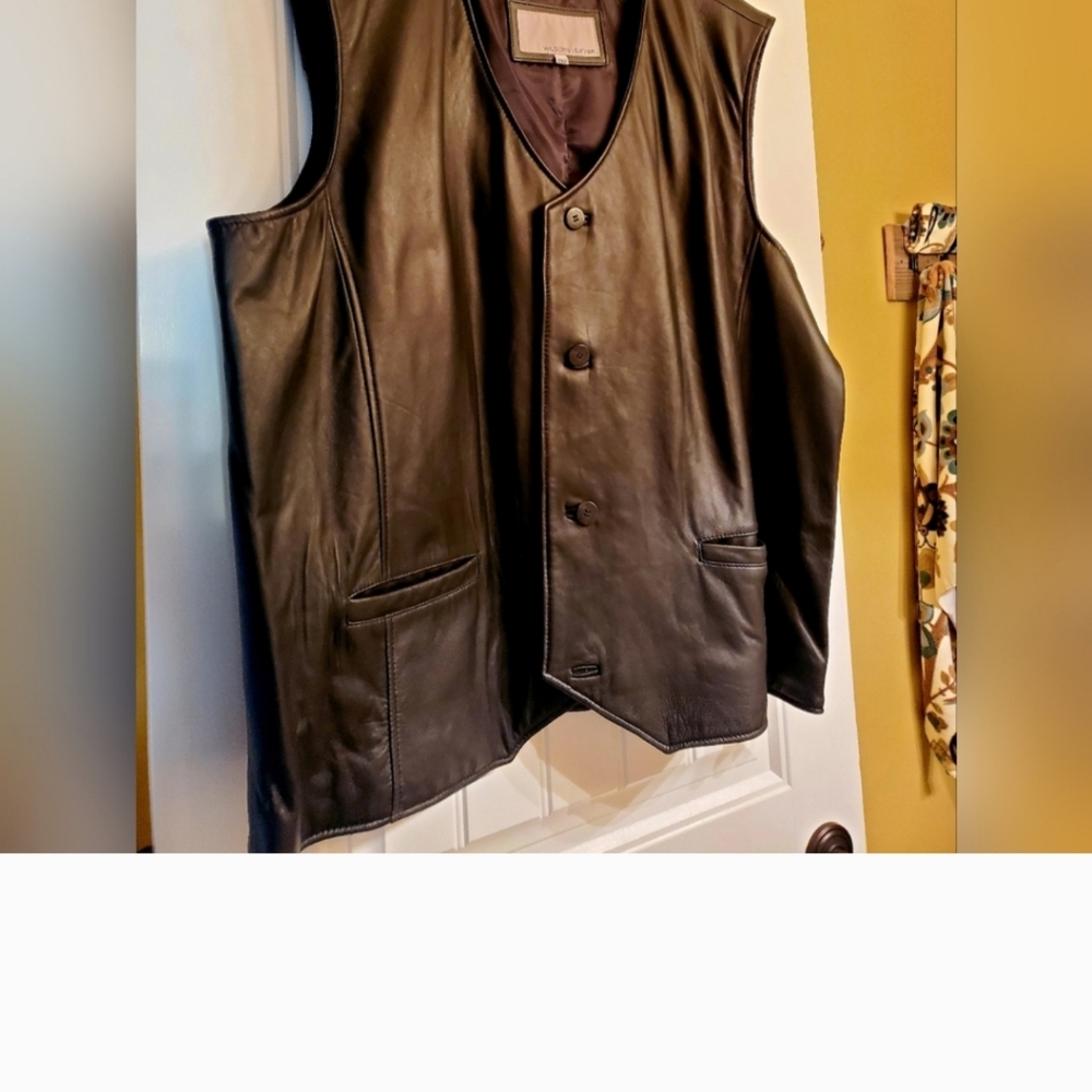 Leather vest (repost to sell to specific buyer)